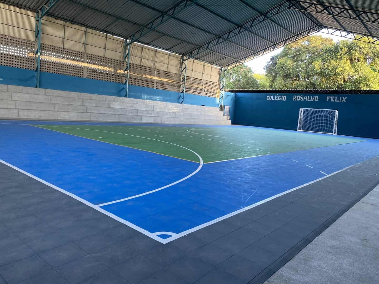 Estrutura do Colégio Rosalvo Félix em Rio Largo, foto 2